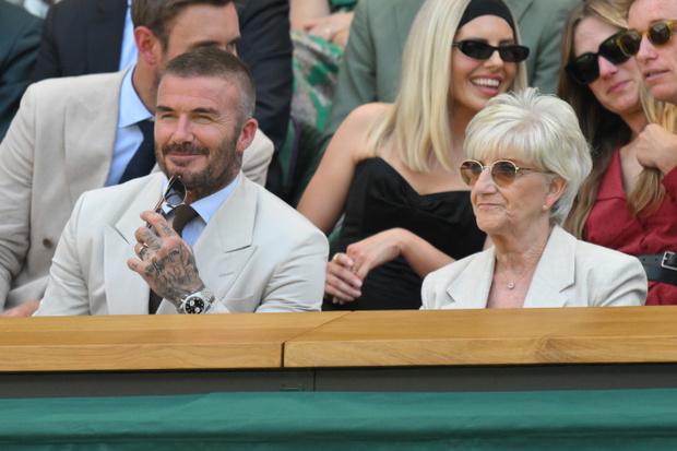 David Beckham i jego mama Sandra Beckham. 30.06.2025 rok