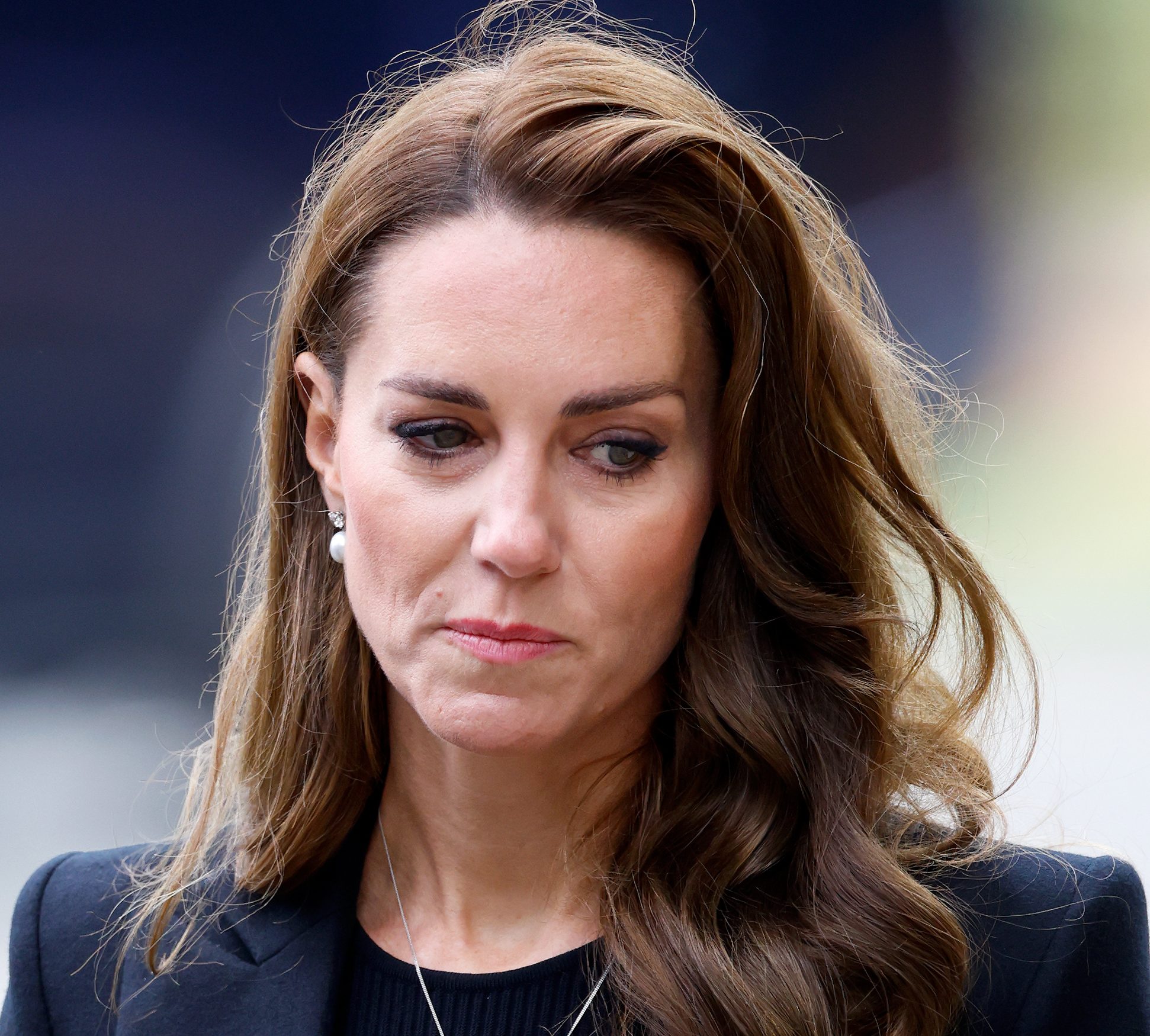 Księżna Kate, Kate Middleton, wizyta w Sandringham, Norfolk, 15.09.2022 rok - jamnik