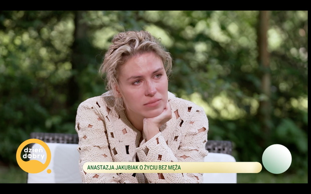 Anastazja Jakubiak, żona Tomasza Jakubiaka, wywiad dla „Dzień Dobry TVN”, 22.06.2025 r.