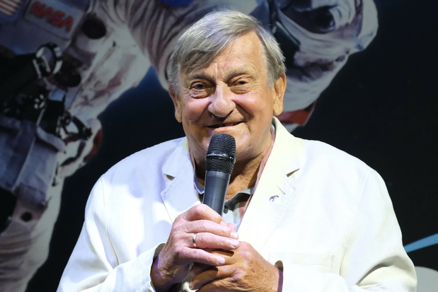 Mirosław Hermaszewski, wystawa „Cosmos Discovery Space Exhibition” w Warszawie, 15.09.2021 r.
