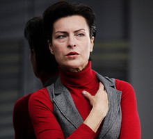 Danuta Stenka, styczeń 2011; Plan serialu "Instynkt"
