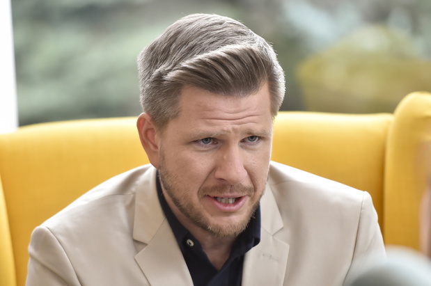 Filip Chajzer, „Dzień Dobry TVN” - spotkanie prasowe, Warszawa, 22.02.2022 rok