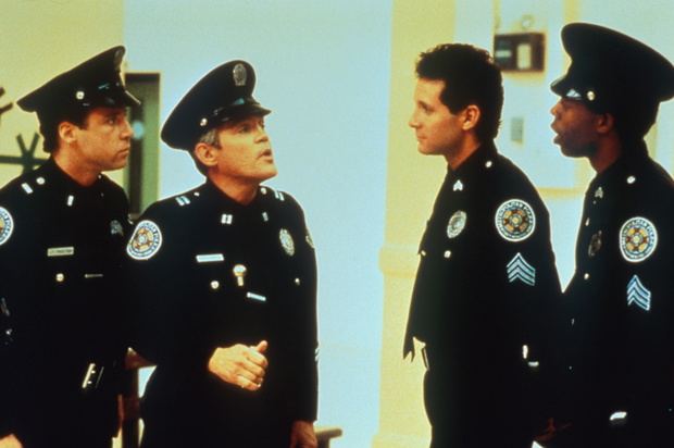 Michael Winslow, Steve Guttenberg, G.W. Bailey, Lance Kinsey, Akademia policyjna 4: Patrol obywatelski
