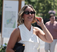 Celebrity Sightings At Wimbledon 2025 - Day 1