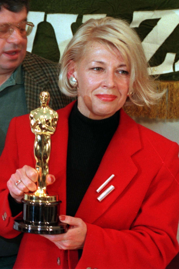 Ewa Braun z Oscarem, 23.03.1994 rok