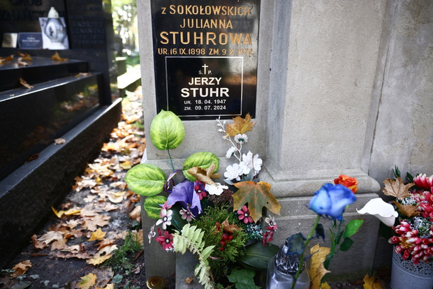 Grób Jerzego Stuhra, 23.10.2024 rok