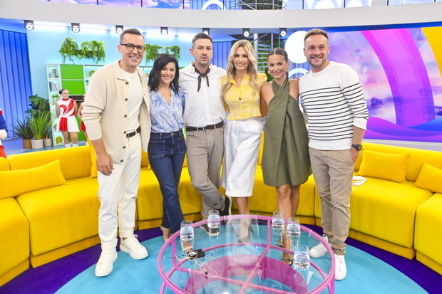 Maciej Kurzajewski, Katarzyna Cichopek, Maciej Rock, Agnieszka Hyży, Paulina Sykut-Jeżyna, Mateusz Gessler