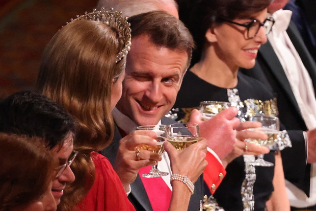 Emmanuel Macron, księżna Kate