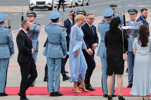 Agata Duda, Andrzej Duda z wizytą w Czechach, lipiec 2025