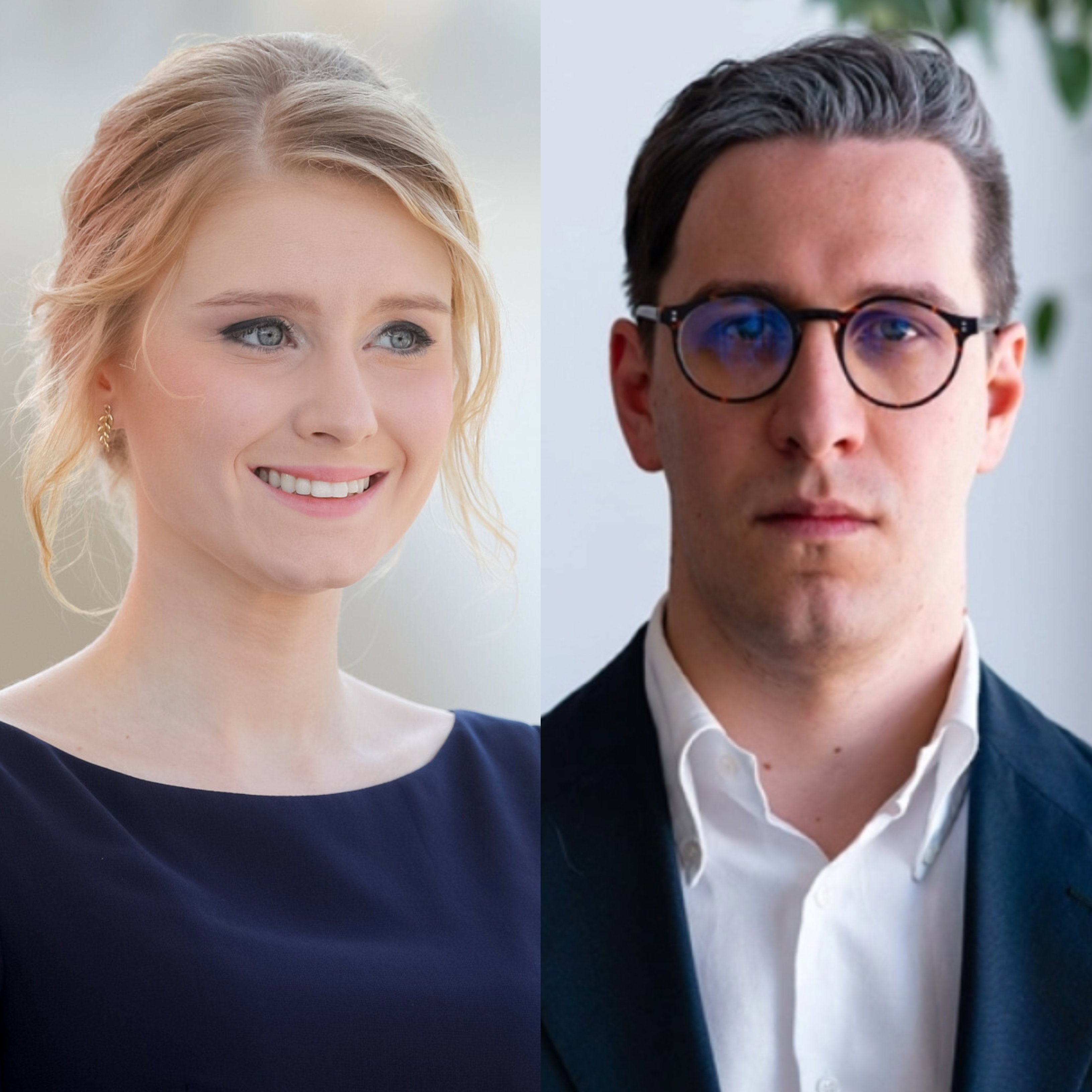 06.08.2020 rok, Warszawa. Kinga Duda, Mateusz Zawistowski, prezes zarządu MS TFI w Grupie PGZ