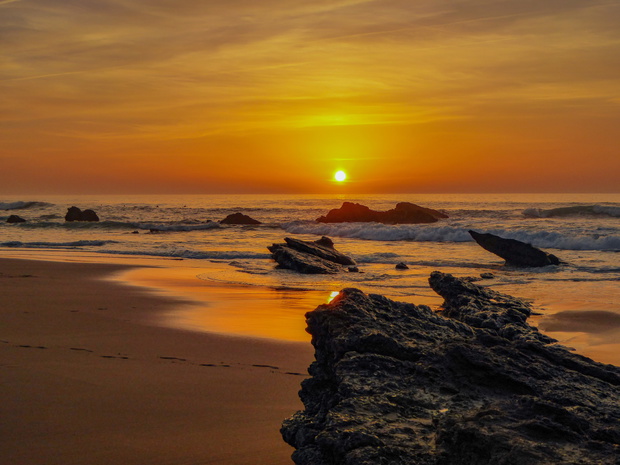 praia do guincho, famous beach in Portugal
