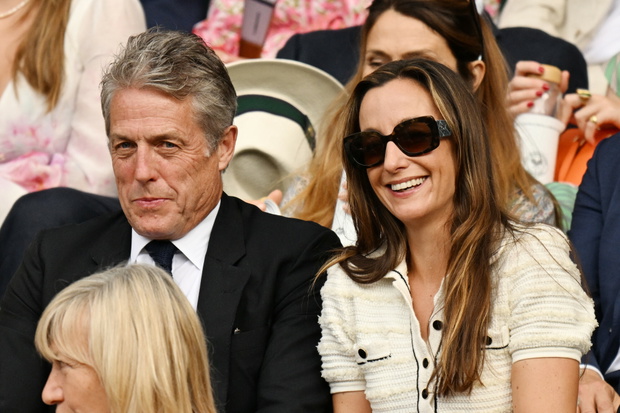 Hugh Grant, Ann Grant, Wimbledon 2025
