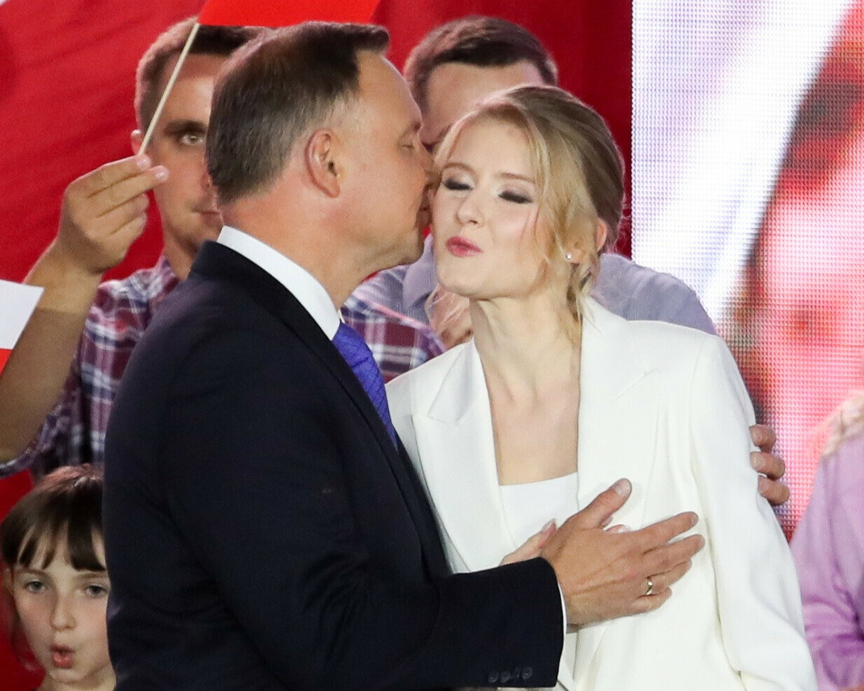 12.07.2020 rok. Andrzej Duda, Kinga Duda