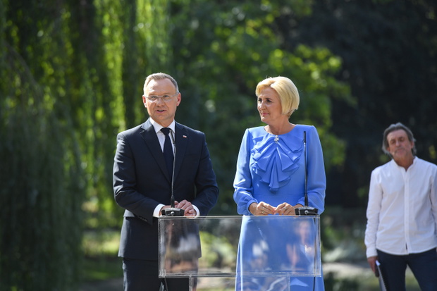 Agata Kornhauser-Duda i Andrzej Duda