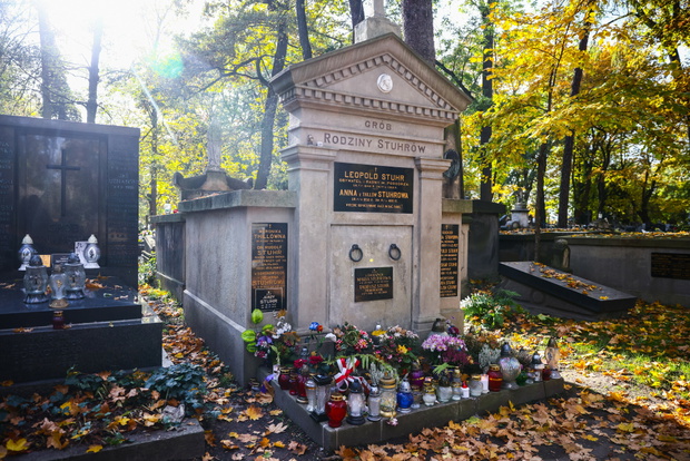 Grób Jerzego Stuhra, 23.10.2024 rok