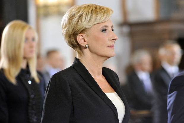Agata Kornhauser-Duda, zaprzysiężenie Andrzeja Dudy na urząd prezydenta RP, 06.08.2015 rok