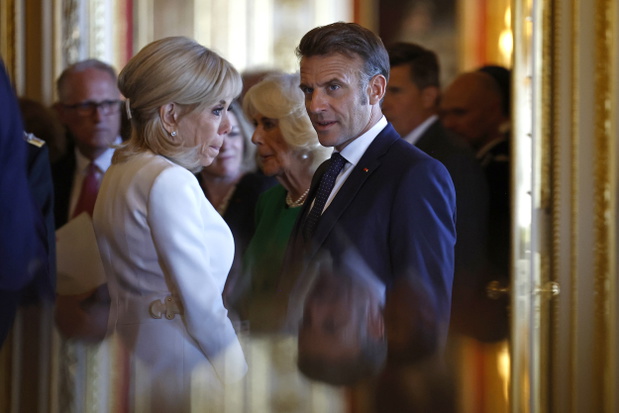 Emmanuel Macron, Brigitte Macron, Wielka Brytania, 8 lipca 2025