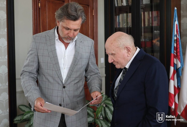 Józef Peruga, prezydent Kalisza - Krystian Kinastowski