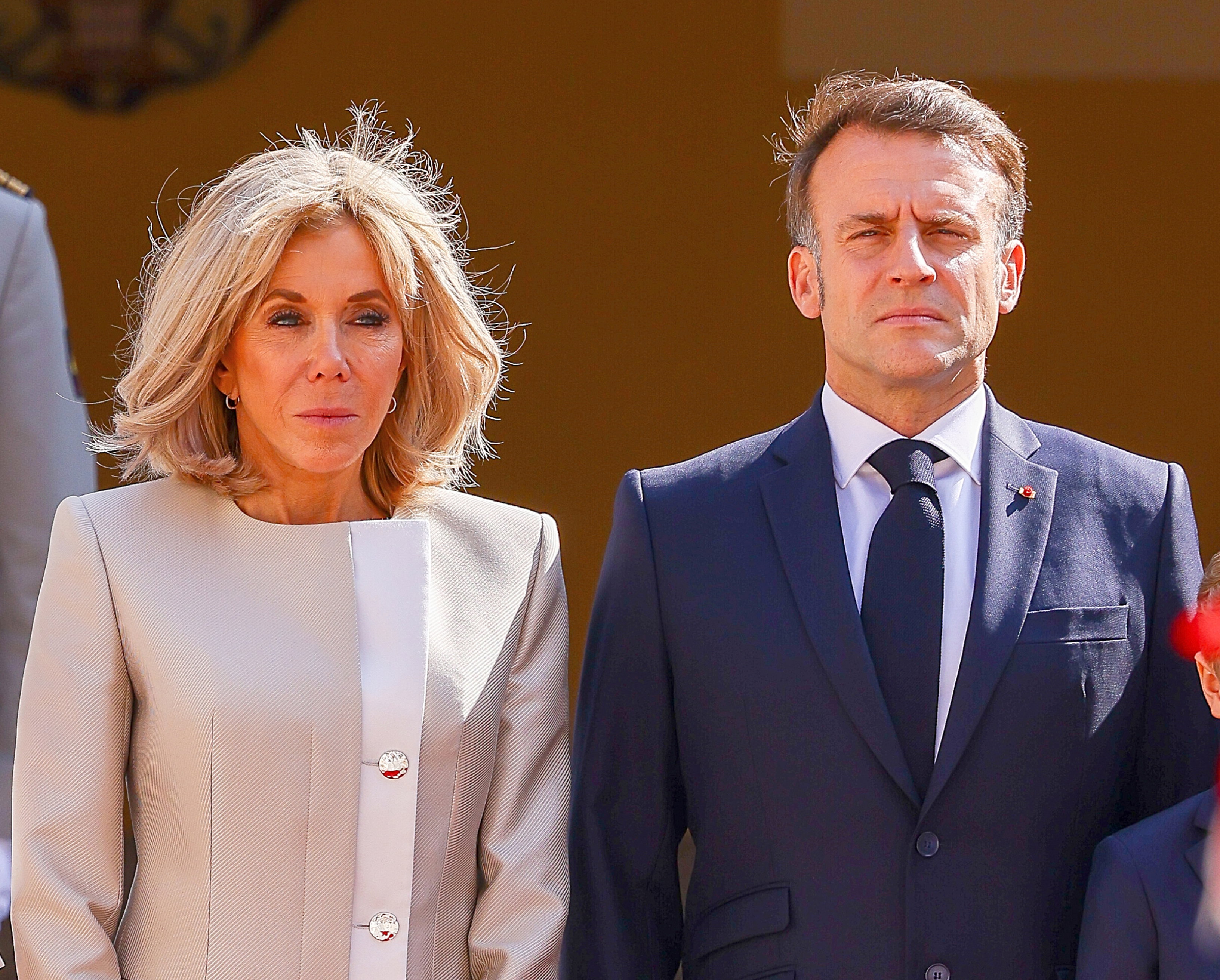 Emmanuel Macron, Brigitte Macron, Monako, 2025 rok