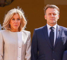 Emmanuel Macron, Brigitte Macron, Monako, 2025 rok