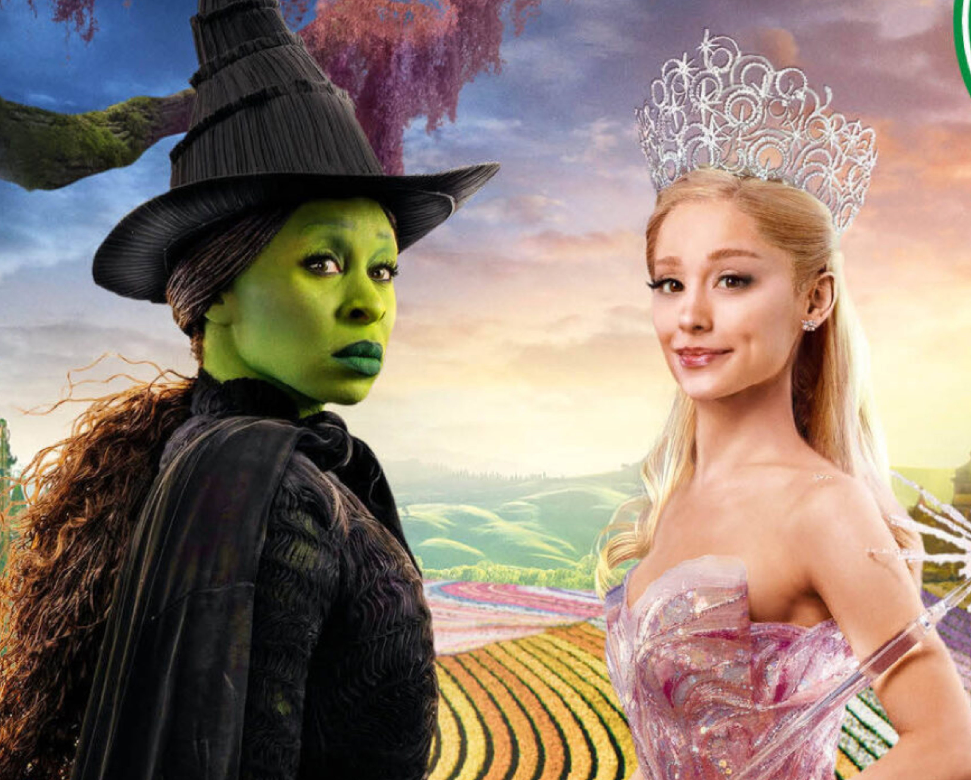 Ariana Grande, Cynthia Erivo, Wicked, plakat filmowy