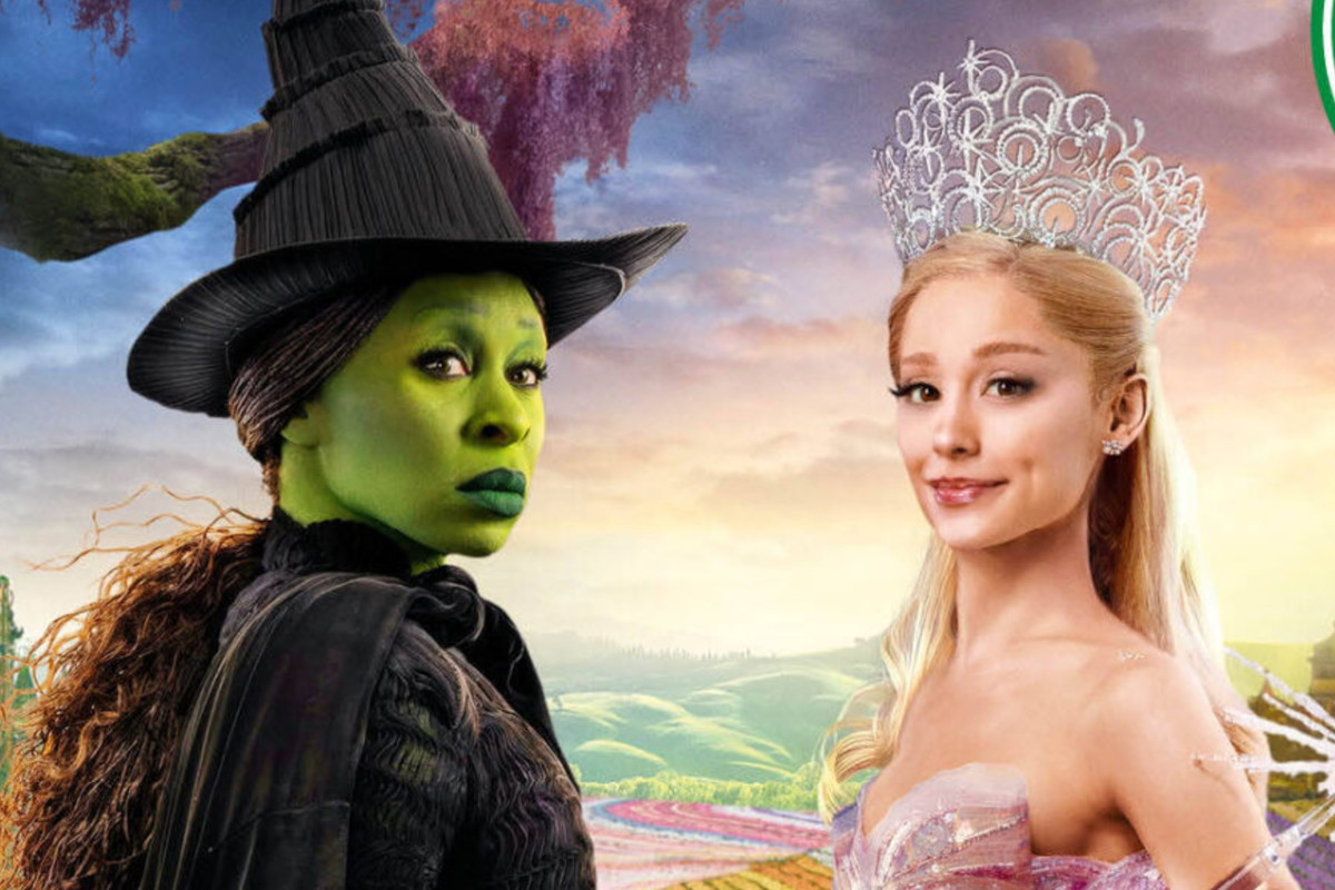 Ariana Grande, Cynthia Erivo, Wicked, plakat filmowy