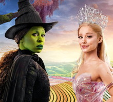 Ariana Grande, Cynthia Erivo, Wicked, plakat filmowy
