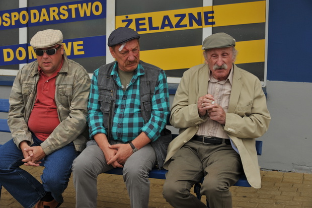 Kadr z serialu Ranczo