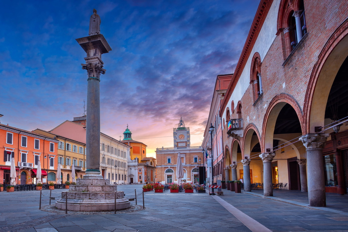 Stare miasto w Rawennie