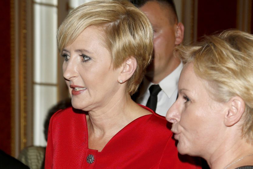 Agata Kornhauser-Duda, Dorota Skrzypek, Gala Finałowa X edycji Konkursu LODOŁAMACZE, 29.09.2015 rok