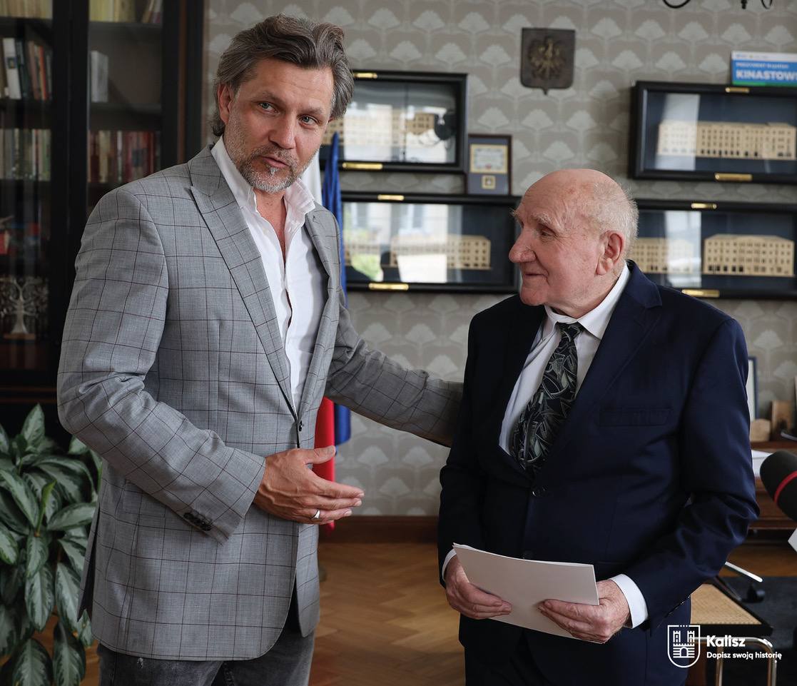 Józef Peruga, prezydent Kalisza - Krystian Kinastowski