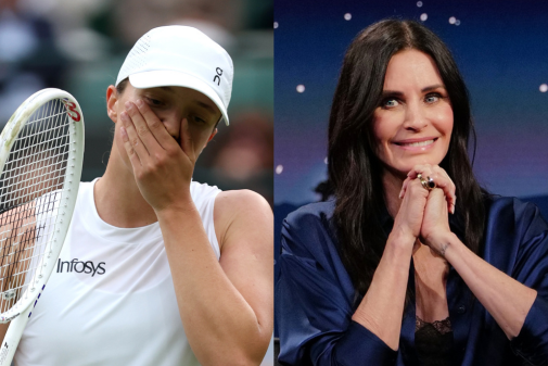 jamnik Iga Świątek, Courtney Cox