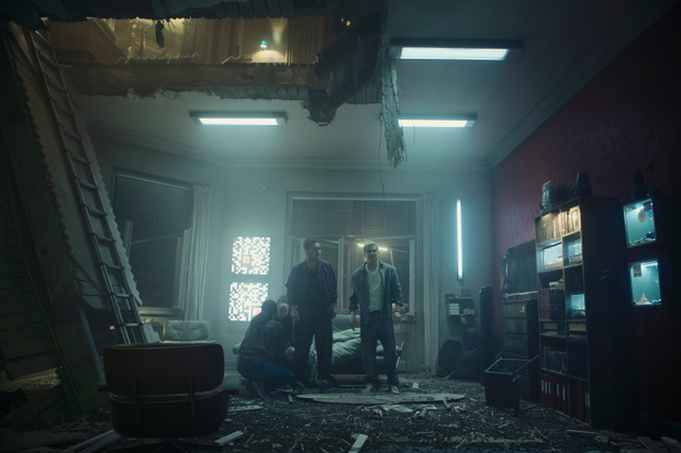 Matthias Schweighöfer, Ruby O. Fee, Frederick Lau, Salber Lee Williams, Axel Werner, Sira-Anna Faal, film Za Murem
