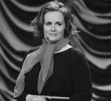 jamnik Joanna Kołaczkowska, Warszawa , 04.12.2013 r. czarno-biały