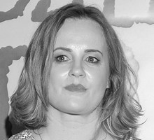 zdjęcie czarno-białe Joanna Kołaczkowska, 2017 rok, zdjęcie czarno-białe