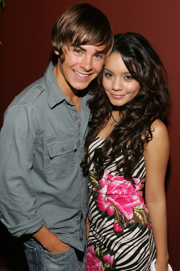 Zac Efron i Vanessa Hudgens, gwiazdy filmu High School Musical