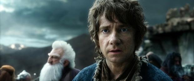Kadr z filmu: Hobbit: Bitwa Pięciu Armii, 2014 r.