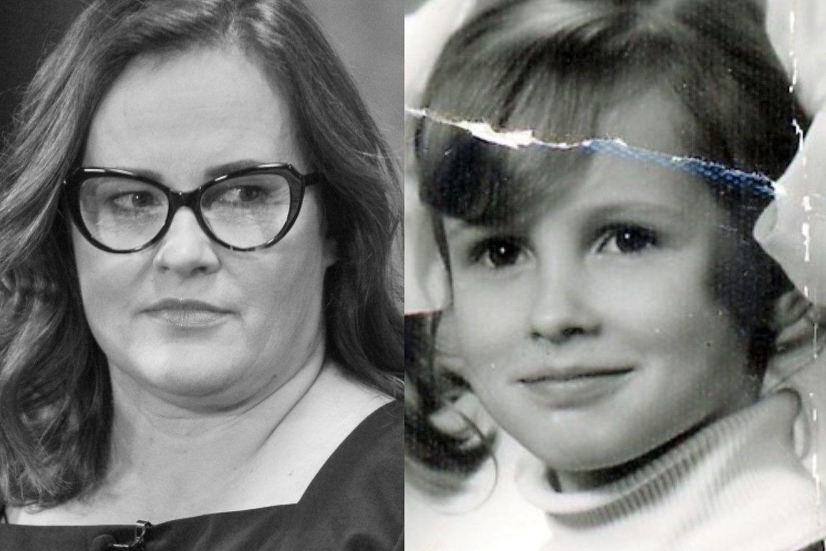 Joanna Kołaczkowska, w dzieciństwie i obecnie