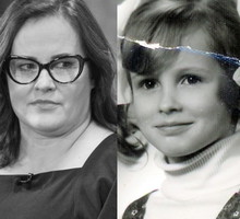 Joanna Kołaczkowska, w dzieciństwie i obecnie
