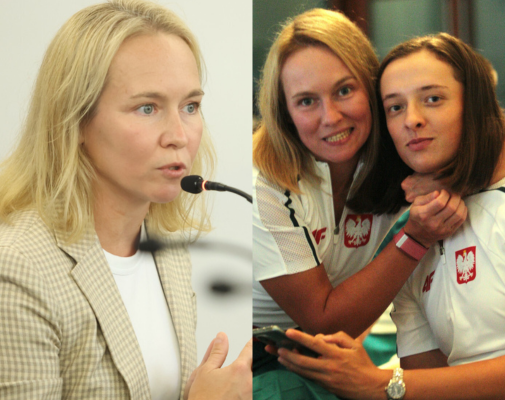 jamnik Daria Abramowic i Iga Świątek