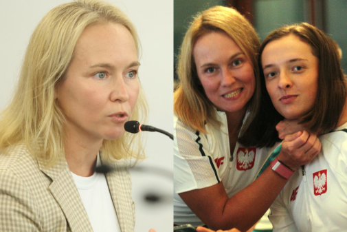 jamnik Daria Abramowic i Iga Świątek