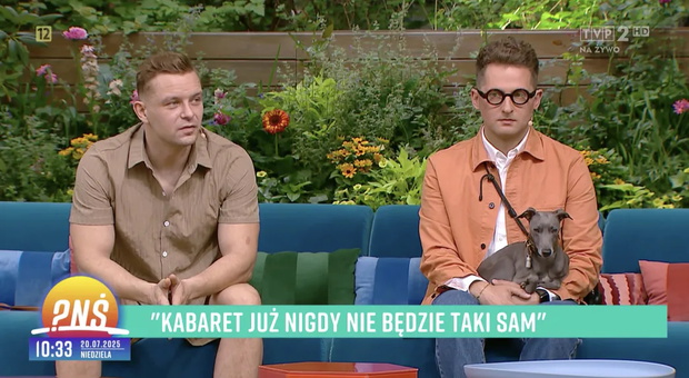 Michał Sławecki, Marek Molak, przyjaciele Joanny Kołaczkowskiej w programie „Pytanie na śniadanie”, TVP2, 20.07.2025 r.