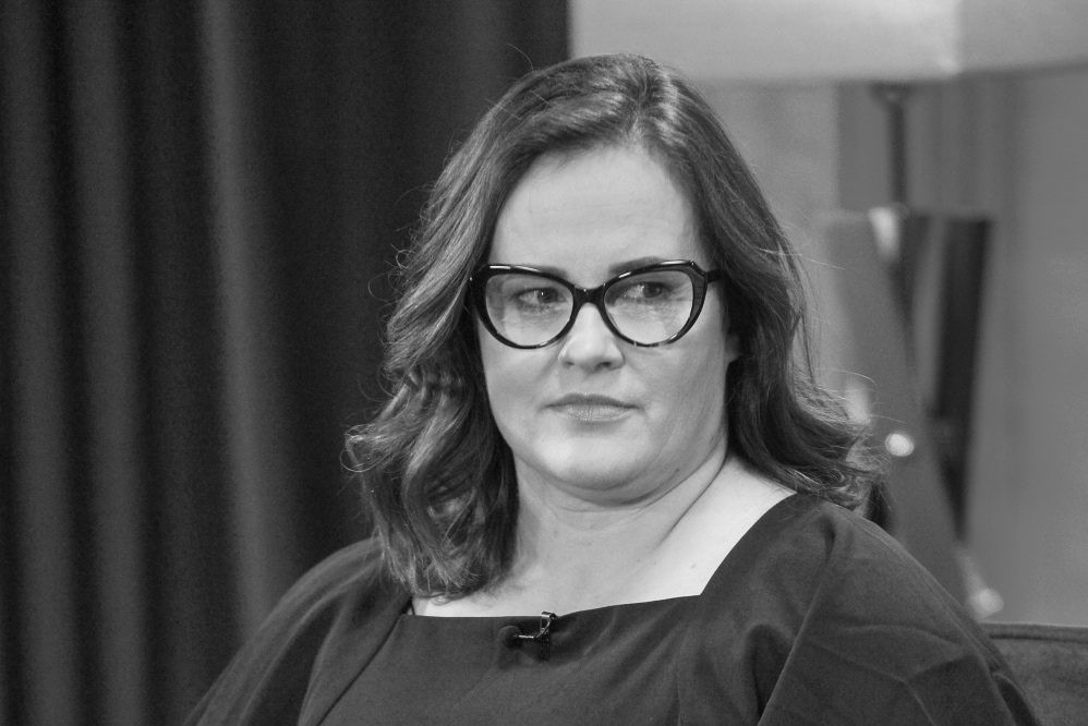 Joanna Kołaczkowska, nagranie programu „Moontalk” Active Family, Warszawa, 09.02.2021 rok
