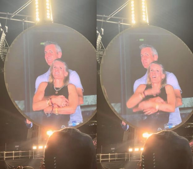 Andy Byron, Kristin Cabot, koncert Coldplay