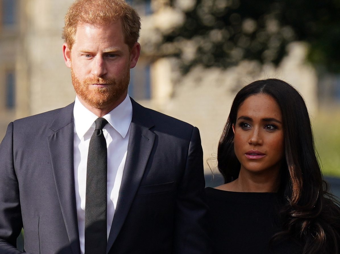 Książę Harry, Meghan Markle, Windsor, Wielka Brytania, 10.09.2022 rok - jamnik