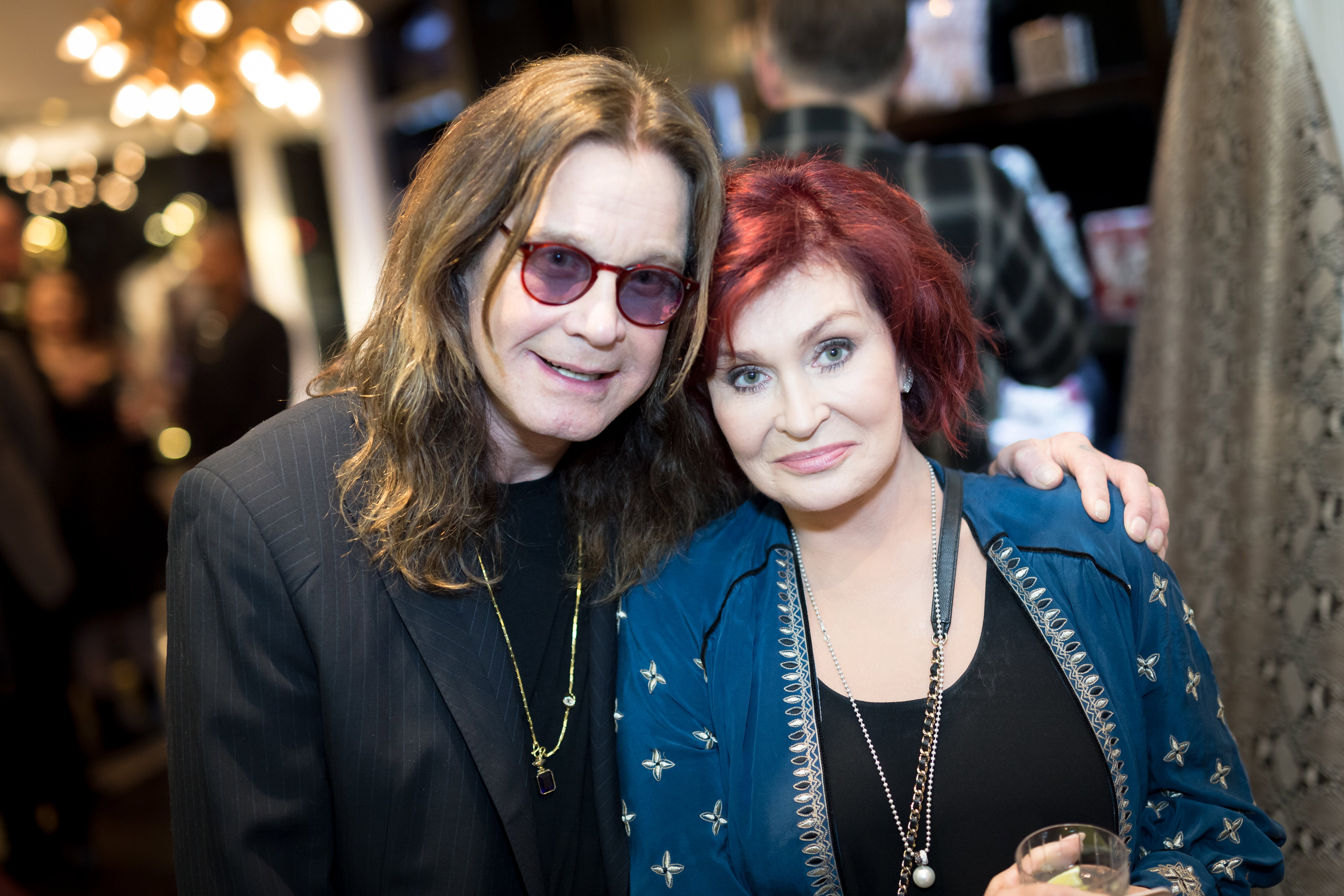 Ozzy Osbourne i Sharon Osbourne, 2017 r. Los Angeles