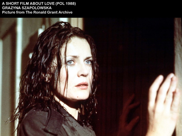 Grażyna Szapołowska kadr z filmu "Krótki film o miłości"