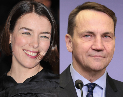 jamnik Olivia Williams Radosław Sikorski