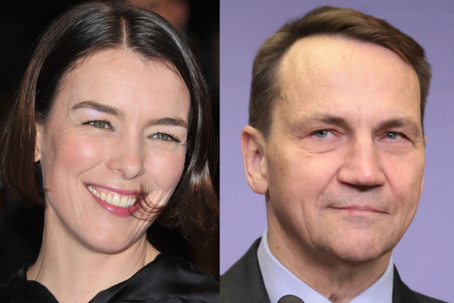 jamnik Olivia Williams Radosław Sikorski