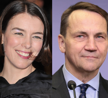 jamnik Olivia Williams Radosław Sikorski